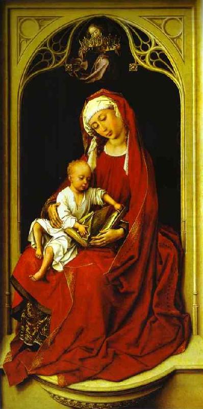 Madonna in Red  e5, Rogier van der Weyden